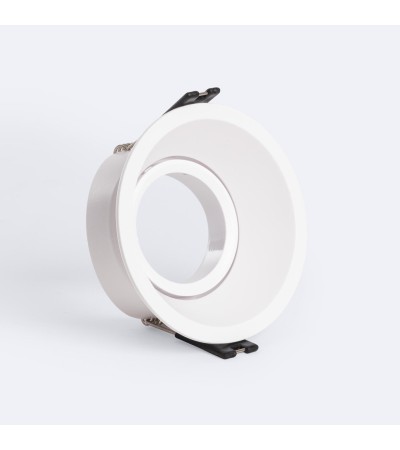 Collerette Downlight Conique Orientable pour Ampoule LED GU10 / GU5.3 Coupe Ø85 mm Suefix