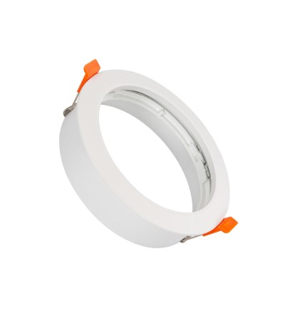 Collerette Downlight Encastrable Ronde pour Ampoule LED GU10 AR111 Coupe Ø120 mm