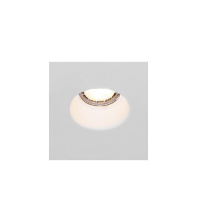 Collerette Downlight Intégration Plâtre/Pladur Ronde pour Ampoule LED GU10/GU5.3 Coupe Ø133 mm UGR17 - 98684 - vue 4