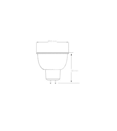 Ampoule LED 12V MR11 1W 120 lm - 1016 - vue 4