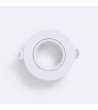 Collerette Downlight Ronde Blanche pour Ampoule LED GU10 / GU5.3 Coupe Ø 75 mm - 108912 - vue 4