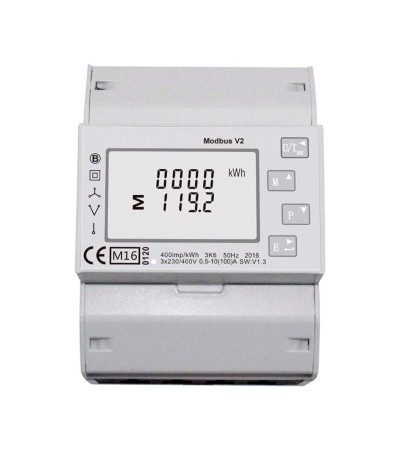 Compteur d’Énergie Bidirectionnel Monophasé/Triphasé Direct vers le Rejet Zéro 100A MAXGE