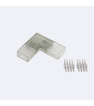 Connecteur Angle pour Ruban LED RGB 220V AC SMD IP65