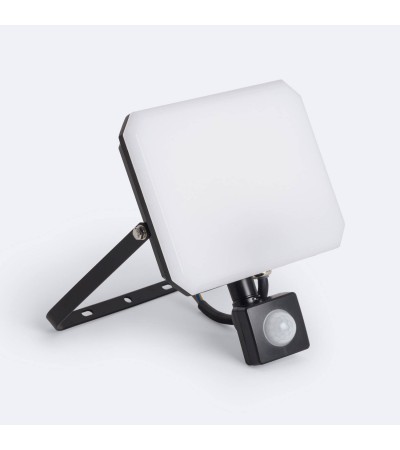 Projecteur LED 20W IP65 avec capteur PIR Noir - 107451 - vue 7