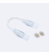 Connecteur Double avec Câble pour Ruban LED RGB 220V AC SMD IP65 - 109931 - vue 1