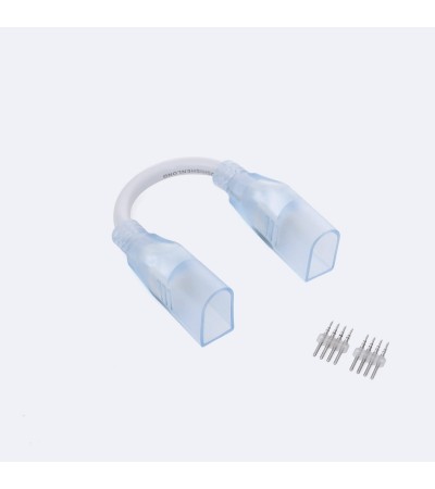 Connecteur double avec cable Ruban Néon LED Dimmable 220V SFLEX12 RGB - 111993 - vue 1