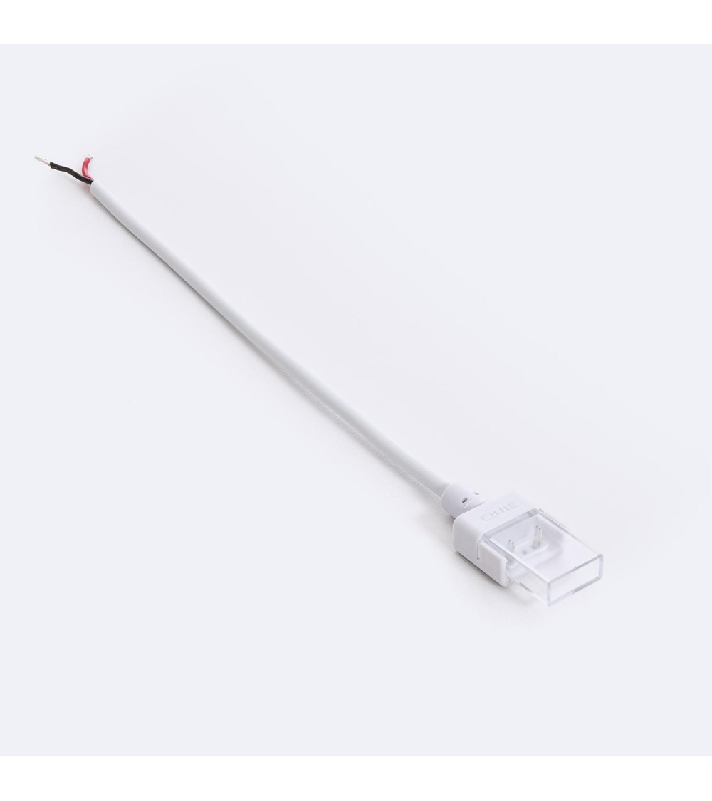 Connecteur Hippo avec Câble pour Ruban SILICONE FLEX SMD & COB Largeur de 10mm - 120766 - vue 1
