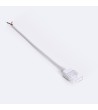 Connecteur Hippo avec Câble pour Ruban SILICONE FLEX SMD & COB Largeur de 10mm - 120766 - vue 1