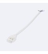 Connecteur Hippo avec Câble pour Ruban LED RGB 12/24/220V SMD Silicone Flex Largeur 12mm - 120751 - vue 1