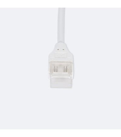 Connecteur Hippo avec Câble pour Ruban LED RGB 12/24/220V SMD Silicone Flex Largeur 12mm - 120751 - vue 2