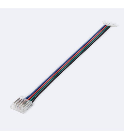 Connecteur HIPPO avec câble pour Ruban LED RGBW 12/24V DC SMD IP20 Largeur 12mm