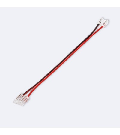 Connecteur HIPPO Double avec Câble pour Ruban LED 24V DC SMD IP20 Largeur 10mm Monochrome IC 4 PIN