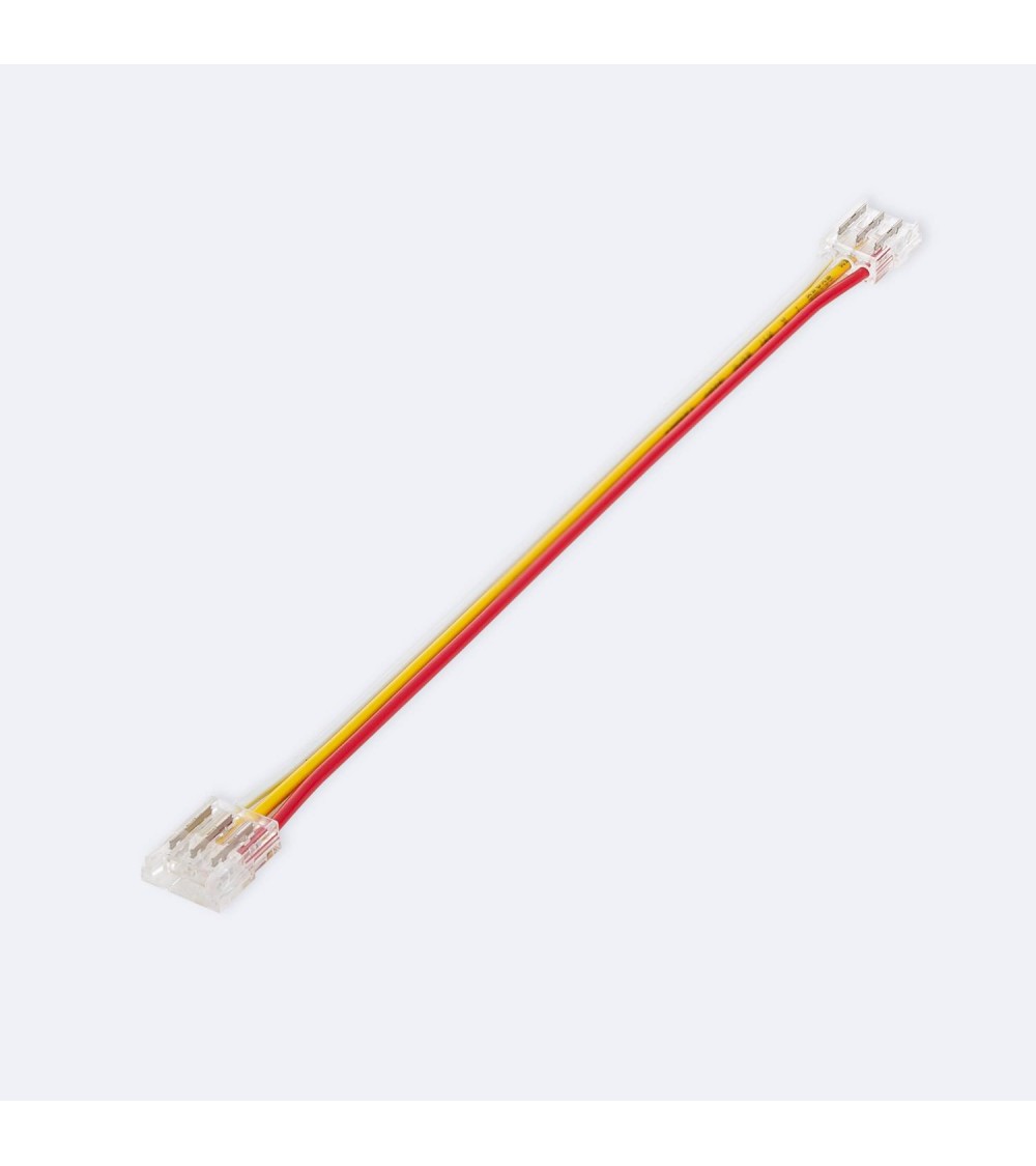 Connecteur HIPPO Double avec Câble pour Ruban LED CCT 12/24V DC SMD IP20 Largeur 10mm - 110128 - vue 1