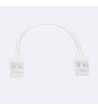 Connecteur Hippo Double avec Câble pour Ruban LED RGB 220V WCOB Silicone Flex Largeur 12mm - 120756 - vue 1