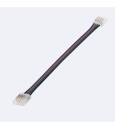 Connecteur HIPPO Double avec câble pour Ruban LED RGB 12/24V DC SMD IP20 Largeur 10mm