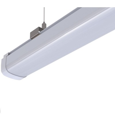 Réglette Étanche LED 60cm 18W Suspendue/Saillie IP65 - 106842 - vue 6