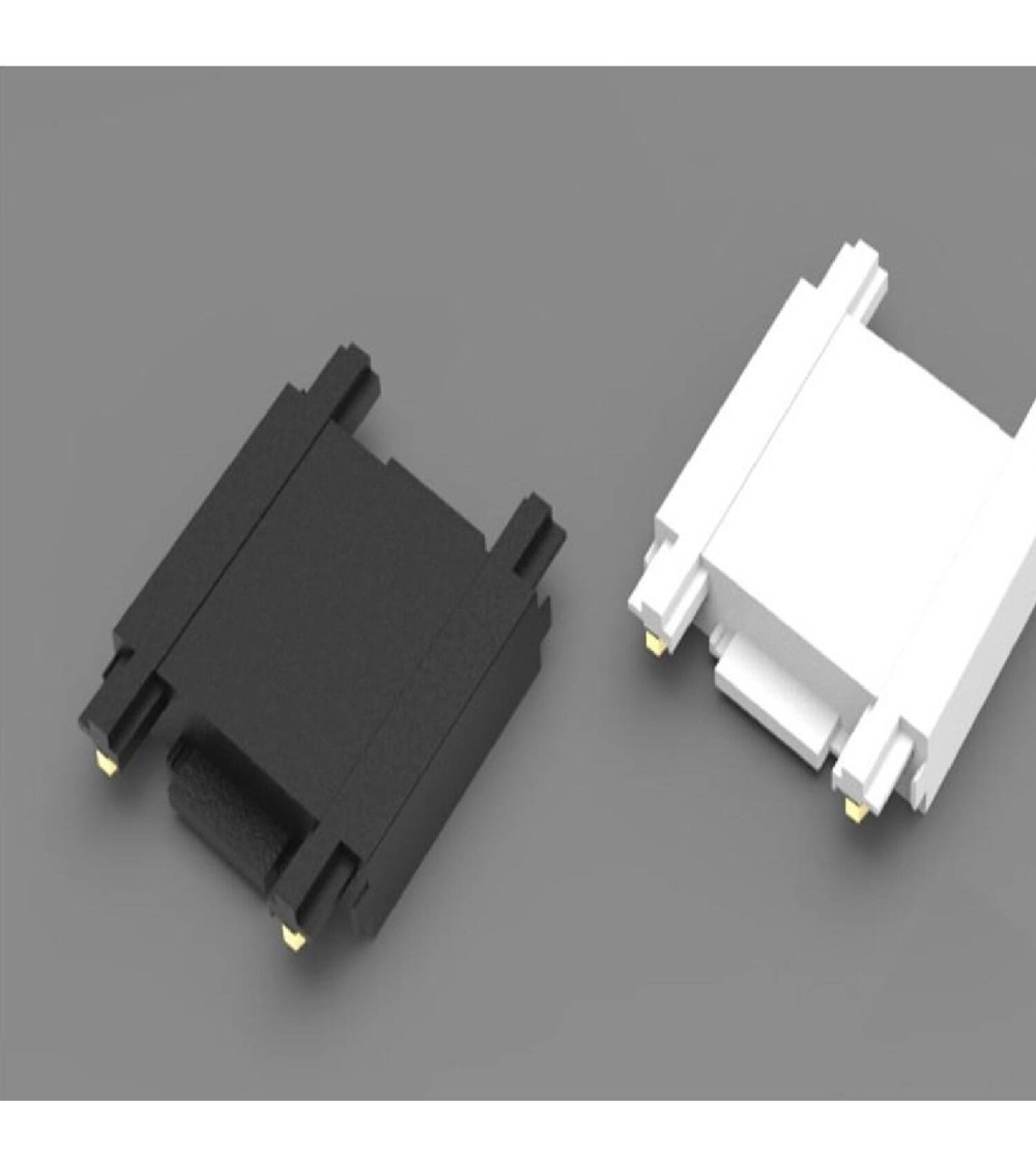 Connecteur type I pour Rail Monophasé SuperSlim 25mm 48V en Saillie - 98117 - vue 1