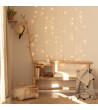 Rideau de Guirlande LED Extérieur avec Piles 1m Centauro - 76458 - vue 5