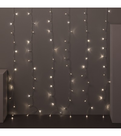 Rideau de Guirlande LED Extérieur avec Piles 1m Centauro - 76458 - vue 7
