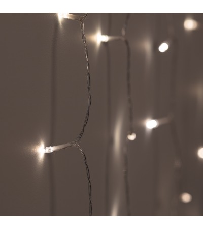 Rideau de Guirlande LED Extérieur avec Piles 1m Centauro - 76458 - vue 8