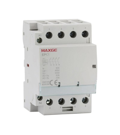 Contacteur MAXGE 4P-63A-230V AC