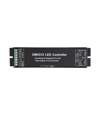 Contrôleur DMX512 4 Canaux