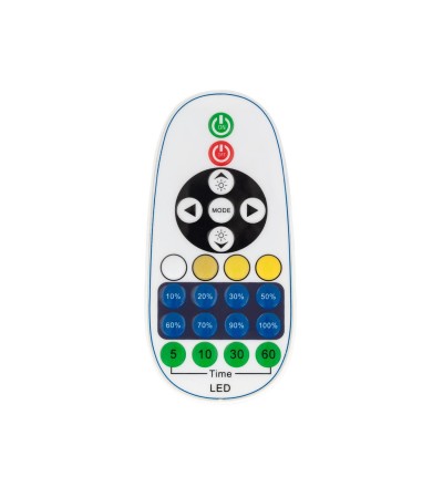 Contrôleur pour Ruban LED 220V AC 220LED/m CCT IP67 Largeur 15mm Coupe tous les 100cm avec télécommande IR 23 Touches…