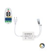 Contrôleur pour Ruban LED 220V AC 220LED/m CCT IP67 Largeur 15mm Coupe tous les 100cm avec télécommande IR 23 Touches…