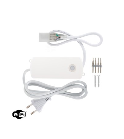 Contrôleur WiFi Ruban LED RGB 220V AC IP65 Coupe tous les 100cm