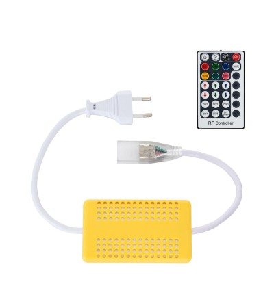 Controleur Rubans LED RGB 220V AC Télécommande RF 28 Touches