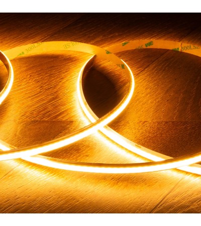 Ruban LED 24V WCOB 256 LED/m 5m 10W/m 1100lm/m Largeur 8mm Coupe 3.2cm IP20 CRI90 - 111831 - vue 7