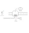 Contrôleur Ruban LED Monochrome 220V SKYDANCE S1-HV Compatible avec Bouton-Poussoir et Télécommande RF - 111640 - vue 4