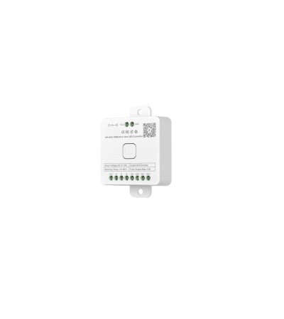 Contrôleur Variateur Ruban LED RGB+CCTIC Digital SPI 24V DC avec Télécommande