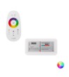 Contrôleur variateur tactil ruban LED RGBW 12/24V DC avec télécommande RF - 96836 - vue 1