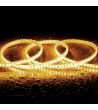 Ruban LED Dimmable 220V SMD2835 Auto-rectificateur 110 LED/m 1150 lm/m Largeur 12 mm IP65 Coupe tous less 10 cm Sur Mesure…