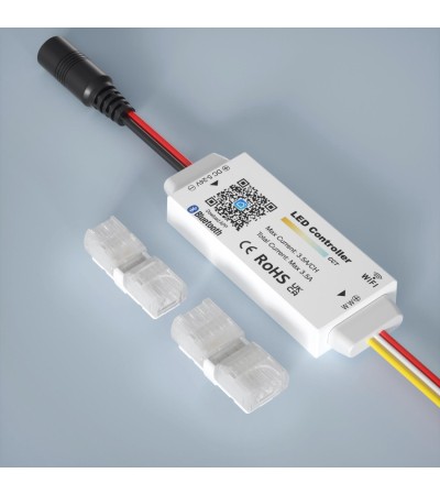 Contrôleur Variateur WiFi pour Ruban LED CCT 5/24V DC