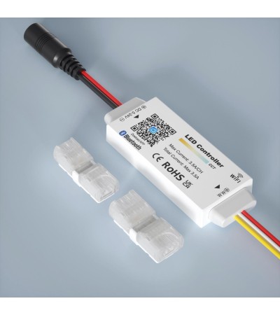 Contrôleur Variateur WiFi pour Ruban LED CCT 5/24V DC - 107076 - vue 2