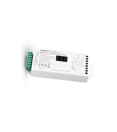 Controleur Variateur LED DL-X DALI 5 en 1 DT8 pour ruban Monochrome/CCT/RGB/RGBW/RGB+CCT 12/24V DC MiBoxer - 99004 - vue 3