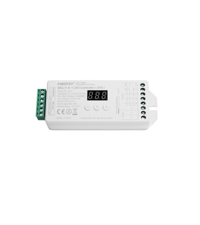 Controleur Variateur LED DL-X DALI 5 en 1 DT8 pour ruban Monochrome/CCT/RGB/RGBW/RGB+CCT 12/24V DC MiBoxer - 99004 - vue 6