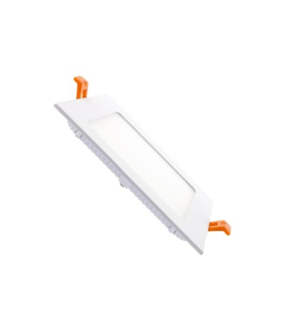 Dalle LED 12W Carrée Extra-Plate Coupe 155x155 mm