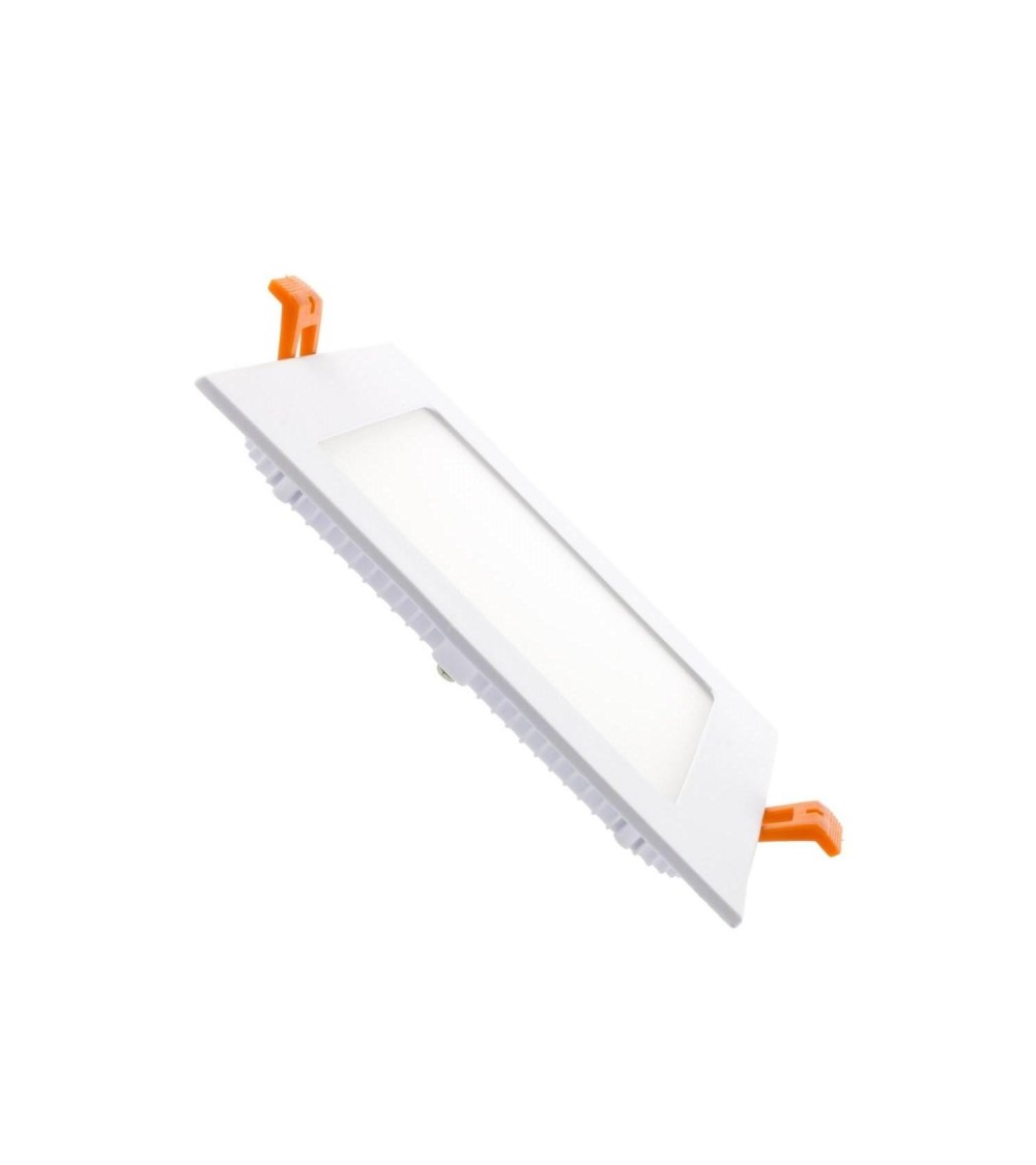 Dalle LED 12W Carrée Extra-Plate Coupe 155x155 mm - 221 - vue 1