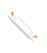 Dalle LED 12W Carrée Extra-Plate Coupe 155x155 mm - 221 - vue 7