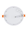 Dalle LED 12W Ronde Extra-Plate LIFUD Coupe Ø 155 mm - 73163 - vue 6