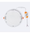 Dalle LED 15W Ronde Extra-Plate Coupe à˜ 170 mm Pack de 2 unités - 104487 - vue 5