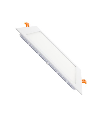 Dalle LED 18W Carrée Extra-Plate Coupe 205x205 mm - 222 - vue 1