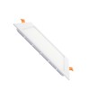 Dalle LED 18W Carrée Extra-Plate Coupe 205x205 mm - 222 - vue 1