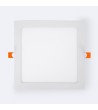 Dalle LED 18W Carrée SuperSlim Coupe 205x205 mm Pack de 2 Unités - 104528 - vue 4