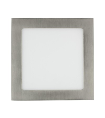 Dalle LED 18W Carrée Extra-Plate Coupe 205x205mm Argentée - 1196 - vue 2