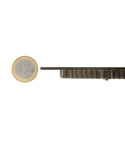 Dalle LED 18W Carrée Extra-Plate Coupe 205x205mm Argentée - 1196 - vue 6