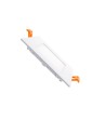 Dalle LED 18W Carrée Extra-Plate LIFUD Coupe 205x205mm - 73175 - vue 7